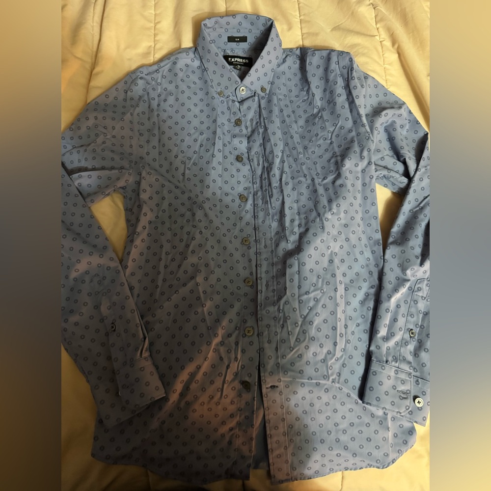 Express long  Sleeve Button Down